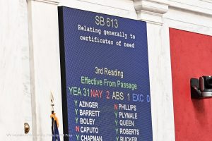 Senate sends outdoor alcohol area, health care, education bills to House